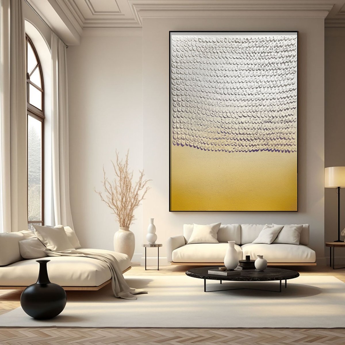 plaster art texture painting HBV222 - royalbrushart