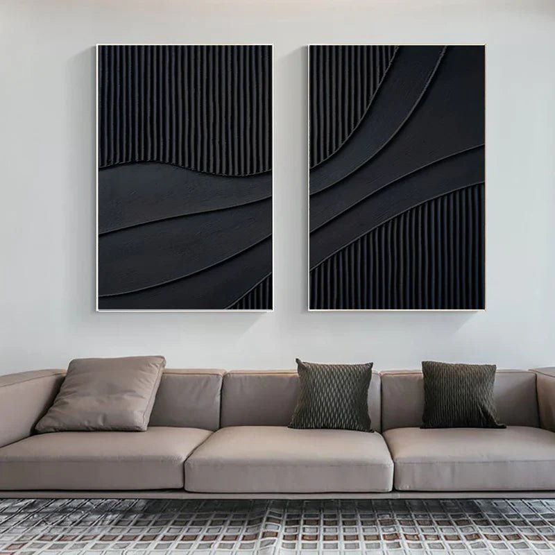 Abstract Painting Set Of 2 RAB719 - royalbrushart