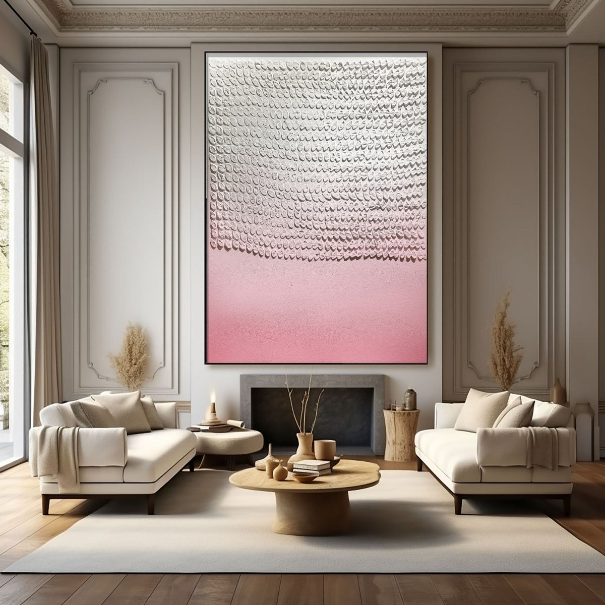 Plaster Art Texture Painting Hbv223 - royalbrushart