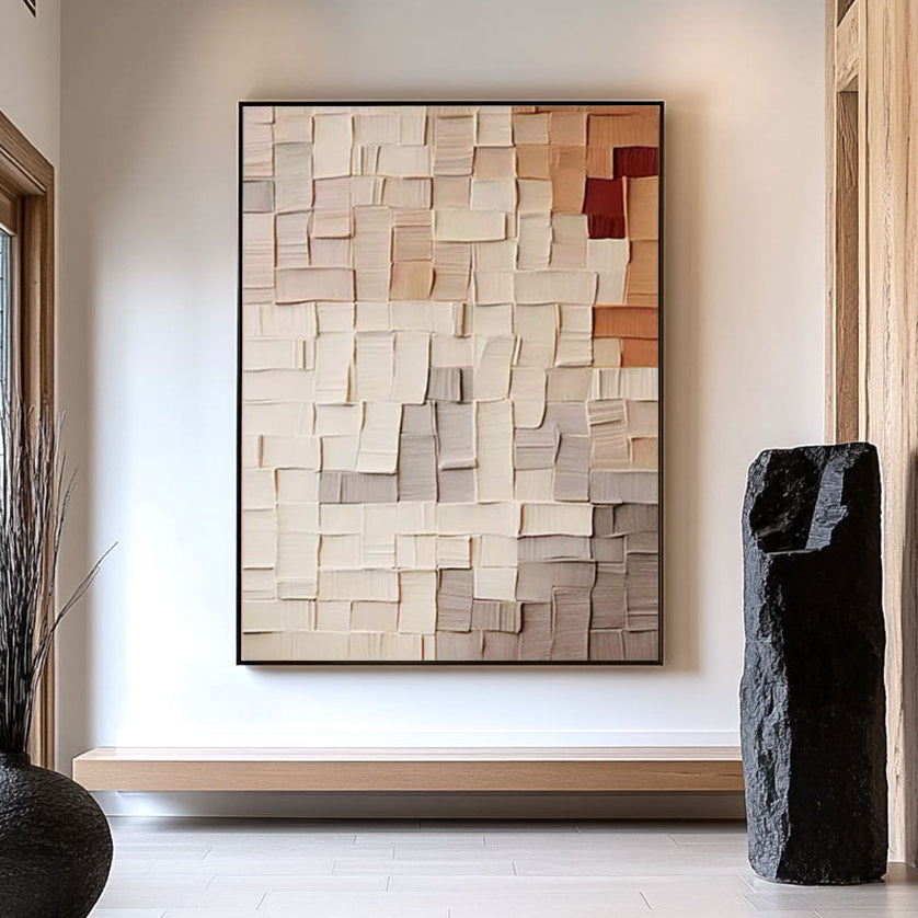 Plaster Art Texture Painting #RAB933