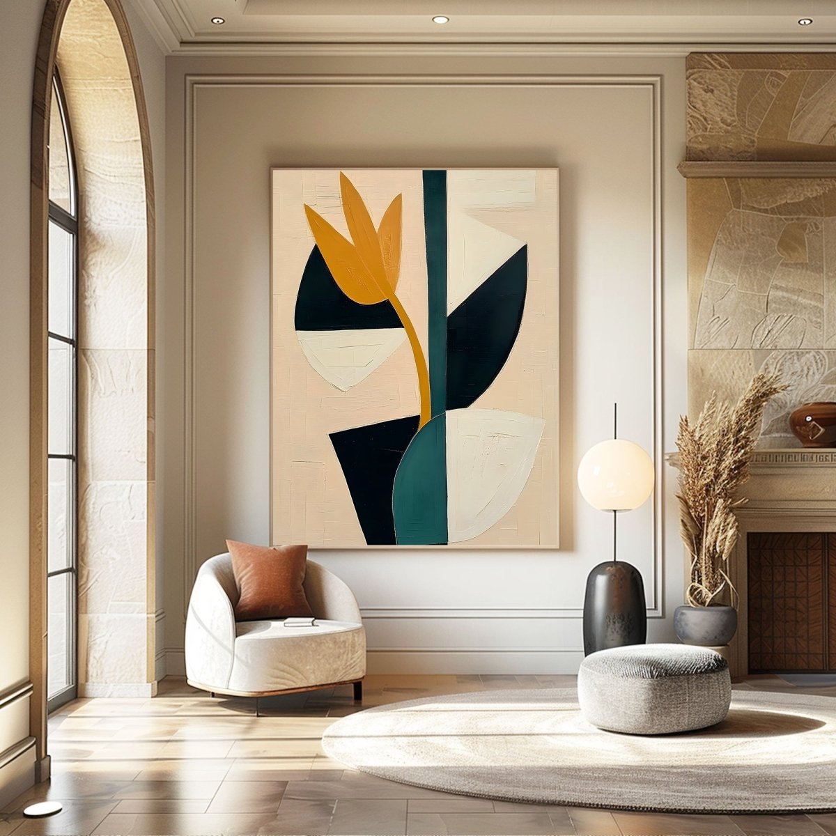 Wabi Sabi Wall Art RAB672 - royalbrushart