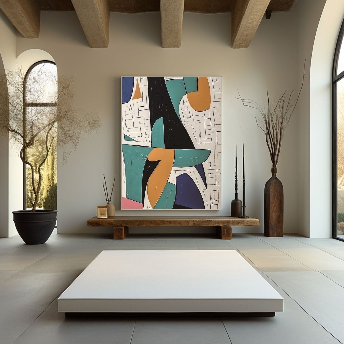 Wabi Sabi Wall Art RAB680 - royalbrushart