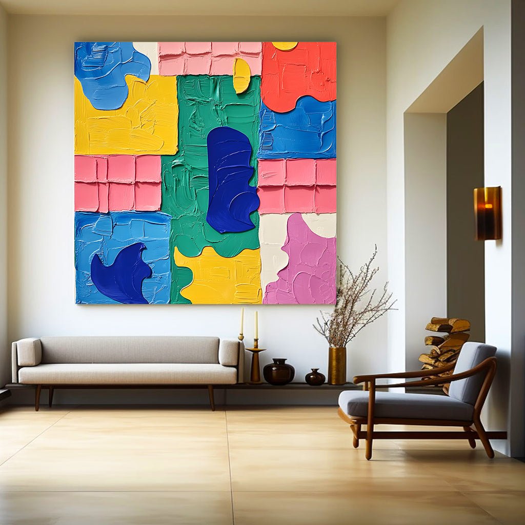 Colorful Wall Painting RAB567 - royalbrushart
