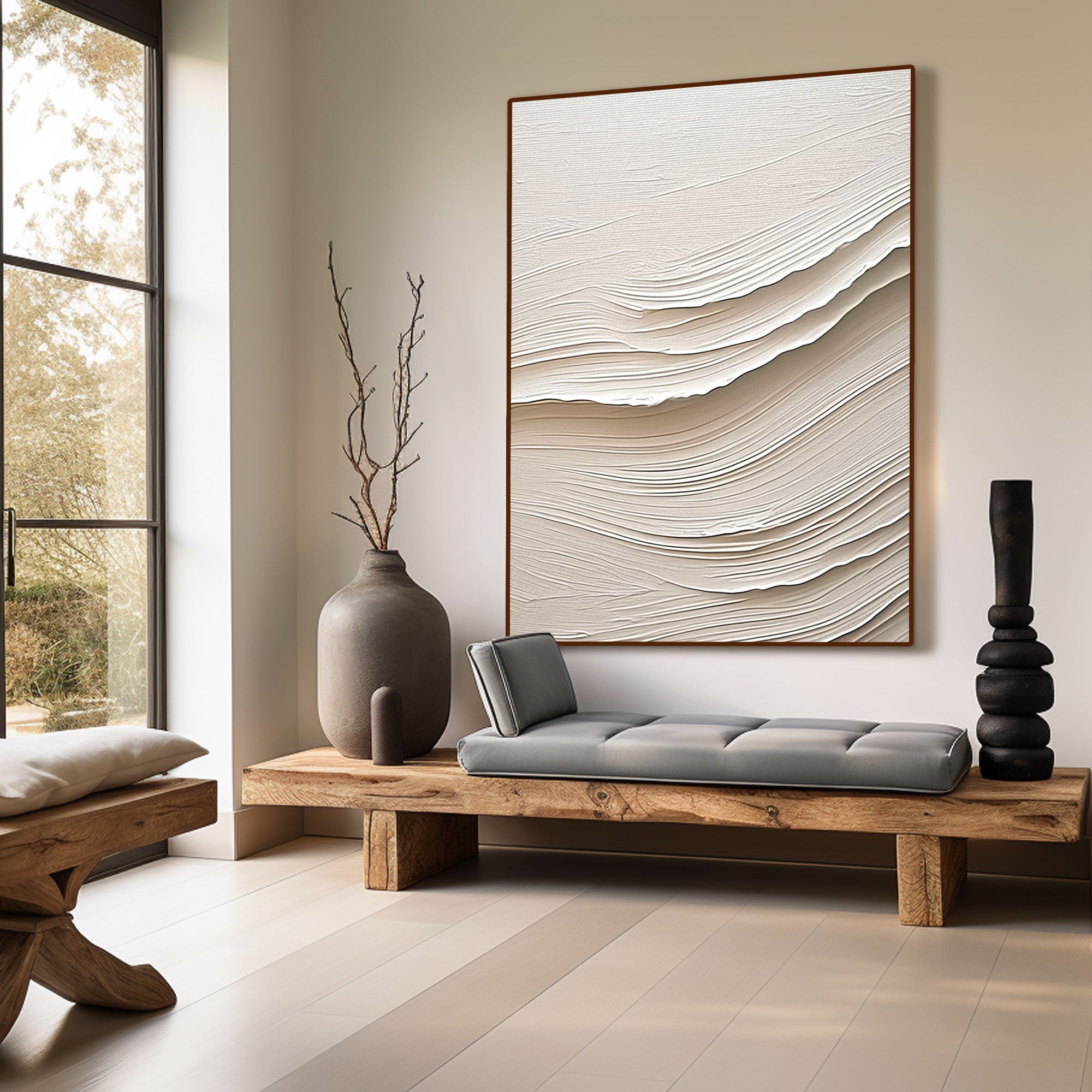 Plaster Art Texture Painting #RAB209