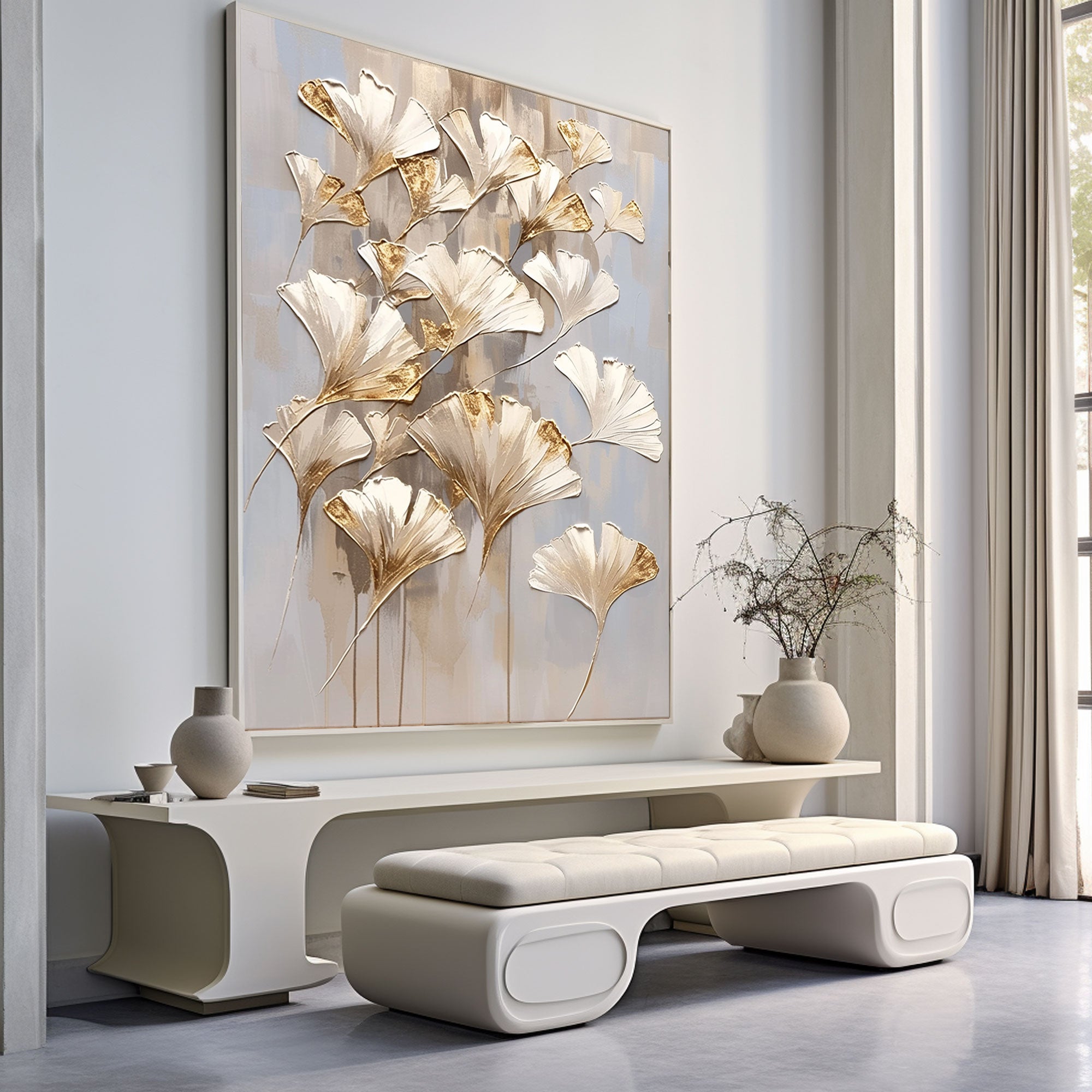 Plaster Art Texture Painting #RAB923