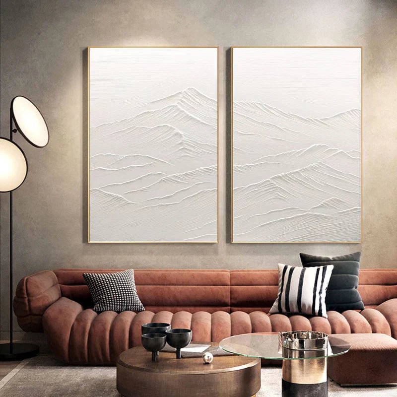 Abstract Painting Set Of 2 RAB705 - royalbrushart