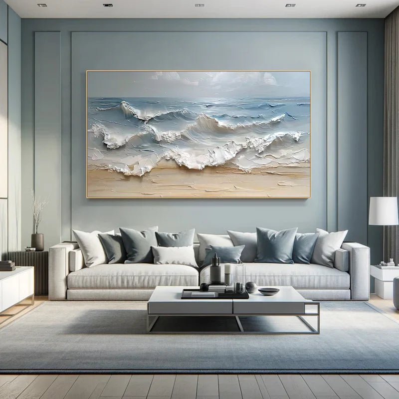 PLASTER ART TEXTURE Painting BV027 - royalbrushart