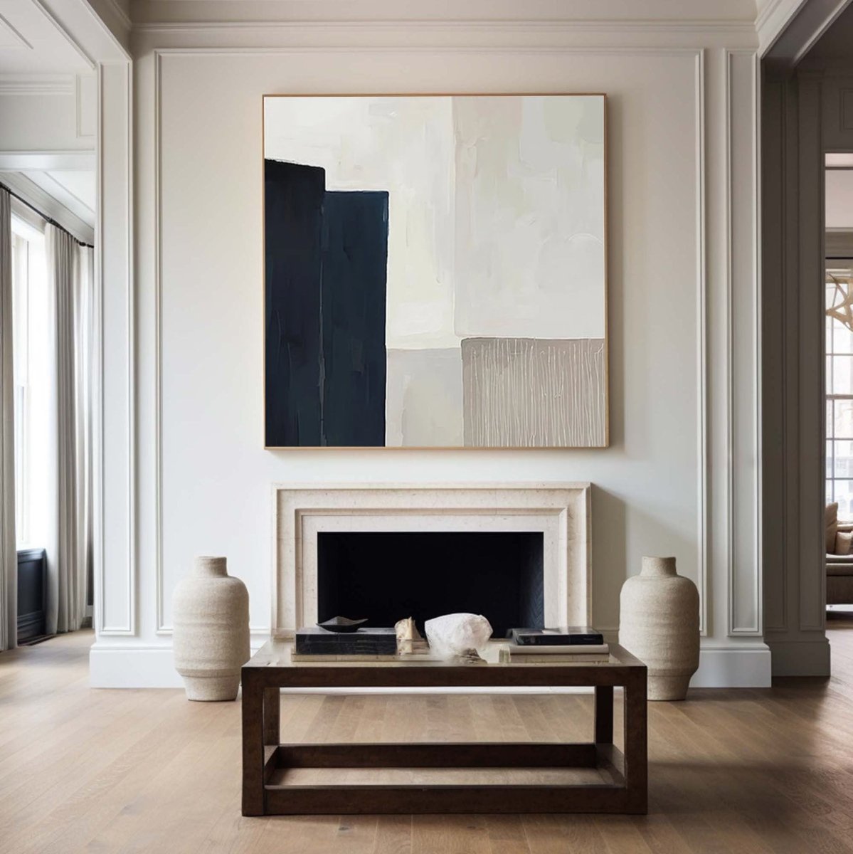 Minimalist Geometric Art RAB093 - royalbrushart