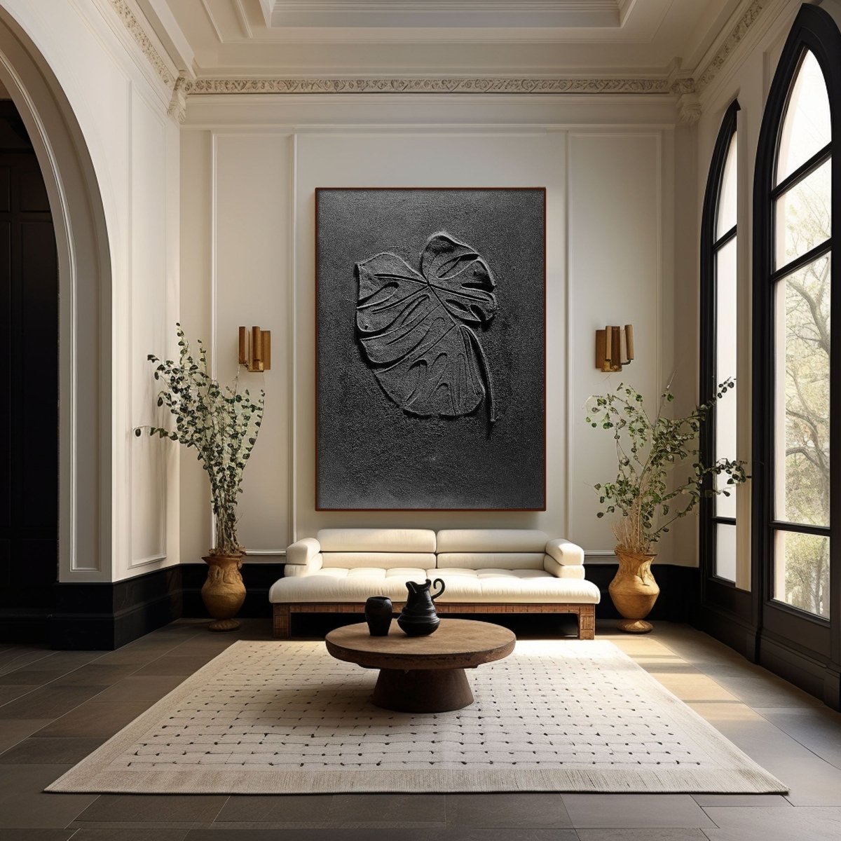 PLASTER ART TEXTURE Painting HBV241 - royalbrushart