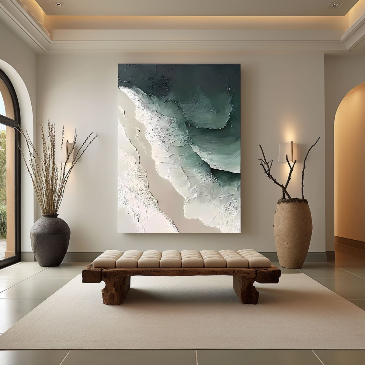 plaster art Texture Painting RAB367 - royalbrushart