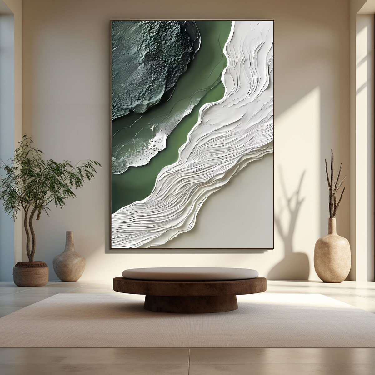 plaster art Texture Painting RAB361 - royalbrushart