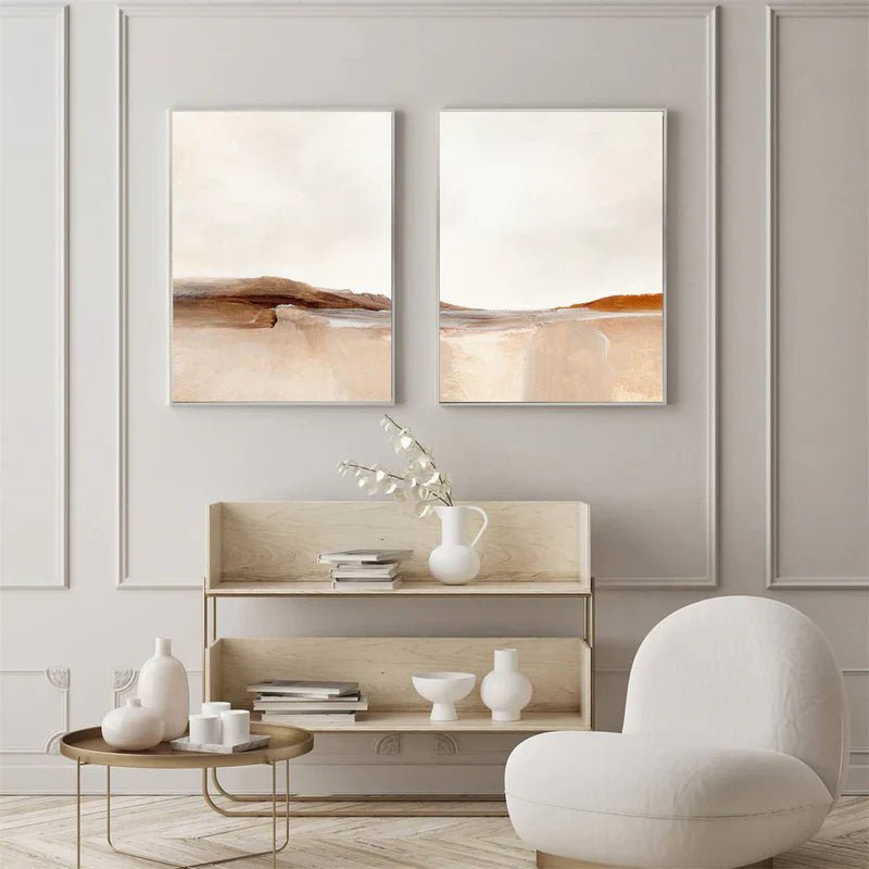 Abstract Painting Set Of 2 RAB706 - royalbrushart