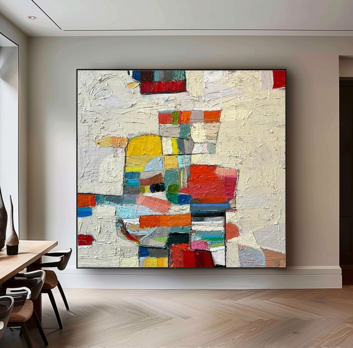Contemporary Abstract Painting RAB087 - royalbrushart