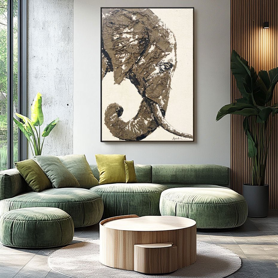 Plaster Art Animal Painting RAB474 - royalbrushart