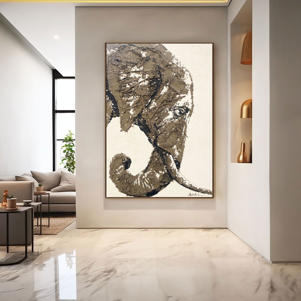 Plaster Art Animal Painting RAB474 - royalbrushart