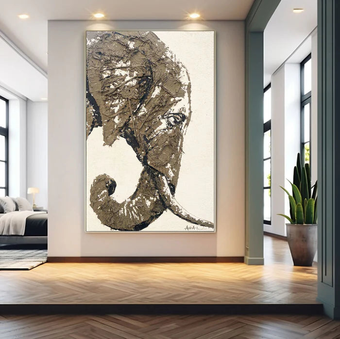 Plaster Art Texture Painting #LRAB474