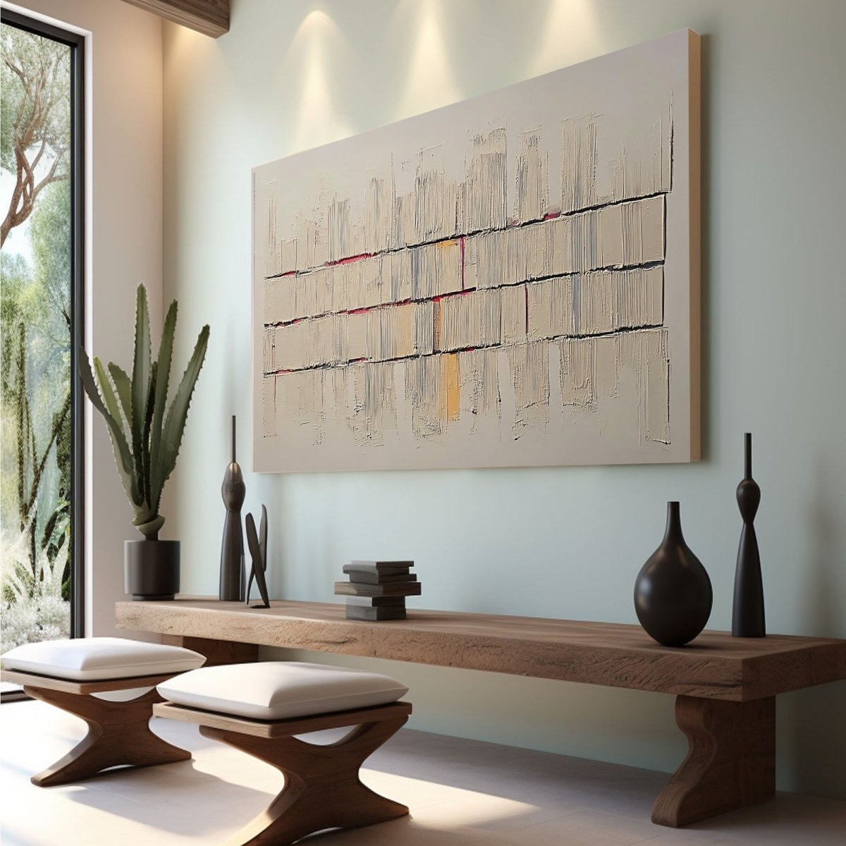 Wabi Sabi Wall art RAB555 - royalbrushart