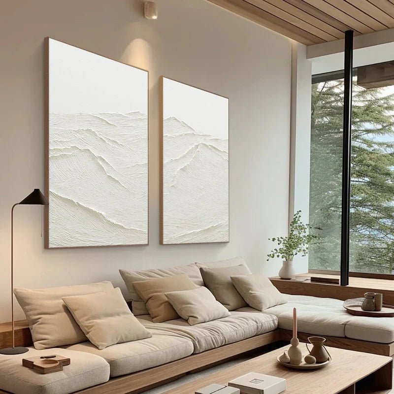 Abstract Painting Set Of 2 RAB718 - royalbrushart