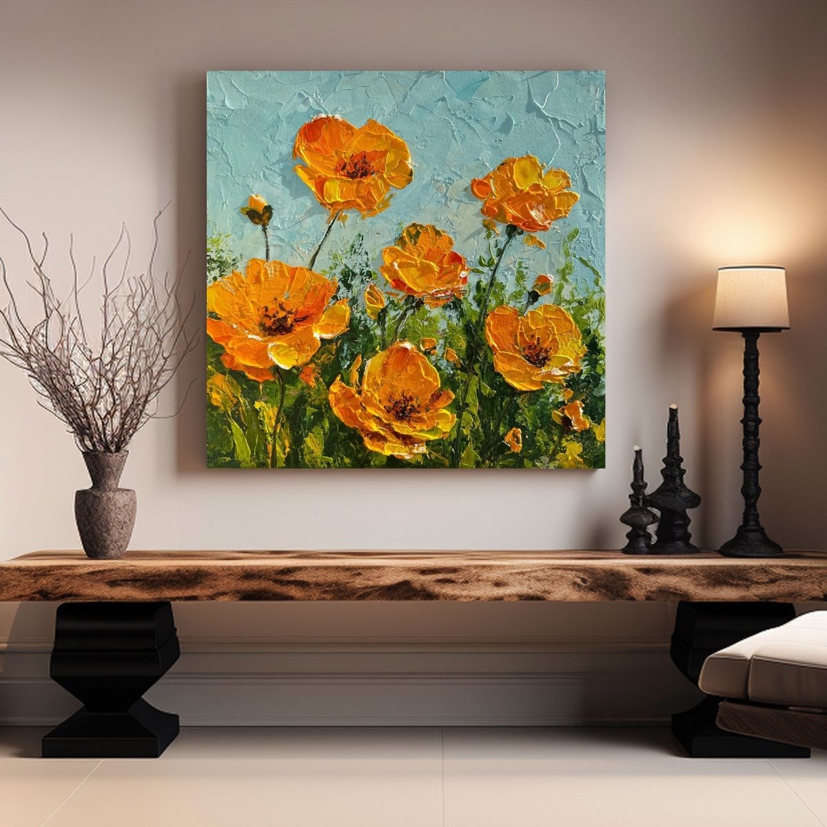 Plaster Art Texture Painting BV396 - royalbrushart