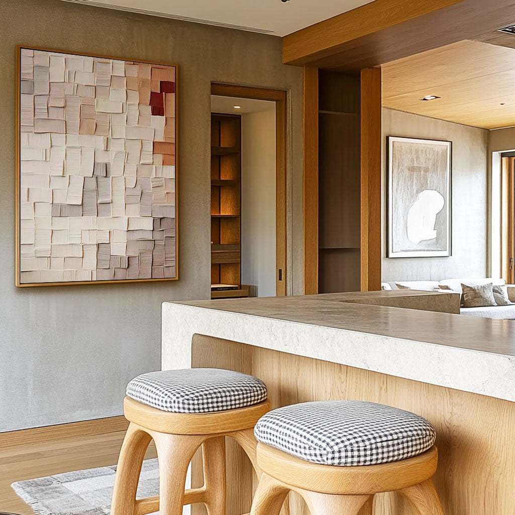 Plaster Art Texture Painting #RAB933