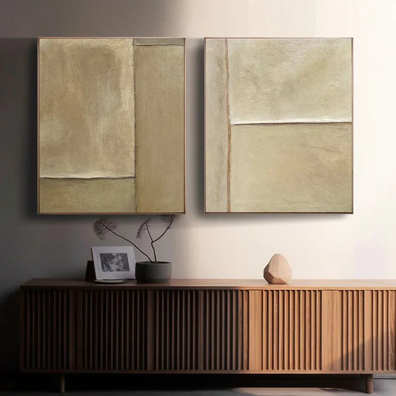 Abstract Painting Set Of 2 RAB720 - royalbrushart