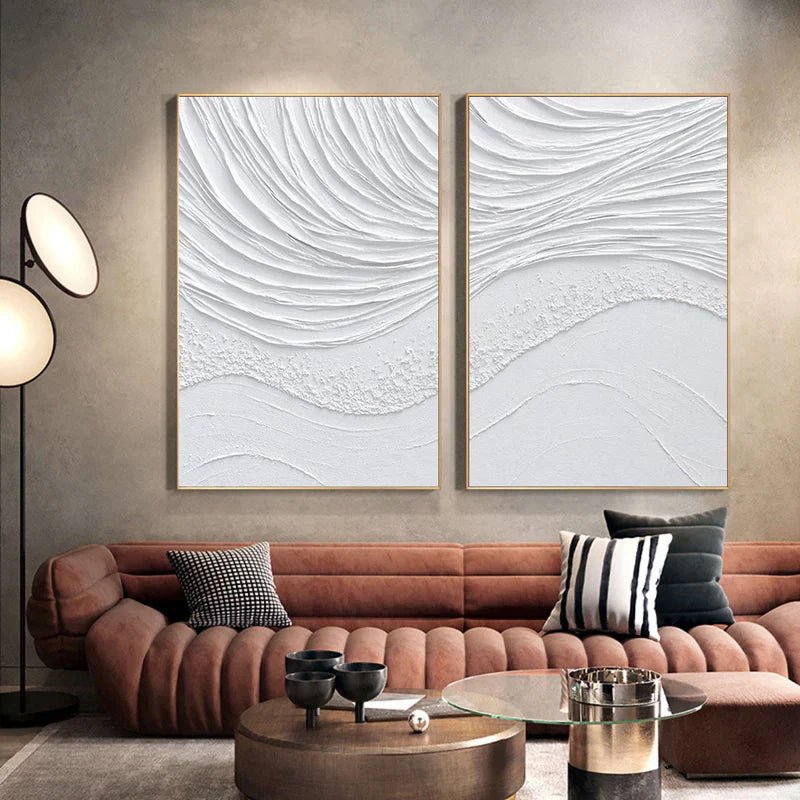 Abstract Painting Set Of 2 RAB708 - royalbrushart
