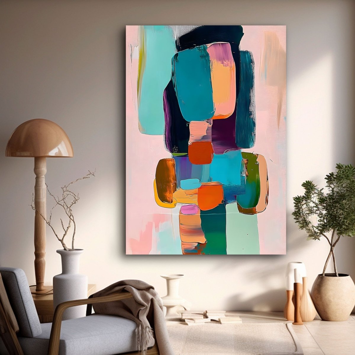 abstract painting RAB297 - royalbrushart