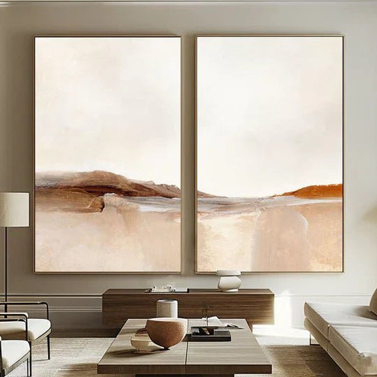 Abstract Painting Set Of 2 RAB706 - royalbrushart