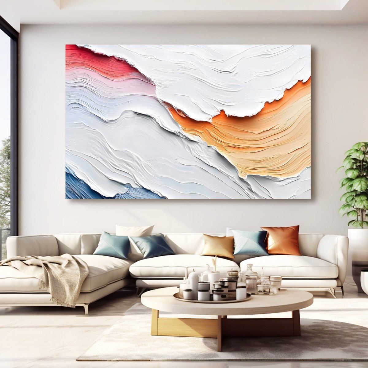 Plaster Art Texture Painting RAB563 - royalbrushart