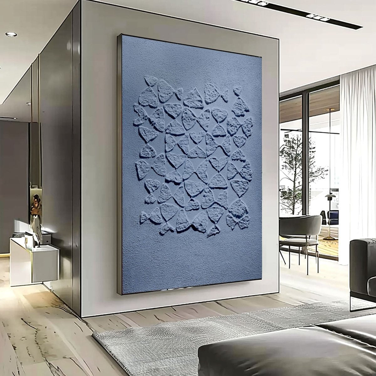 Plaster Art Texture Painting HBV197 - royalbrushart