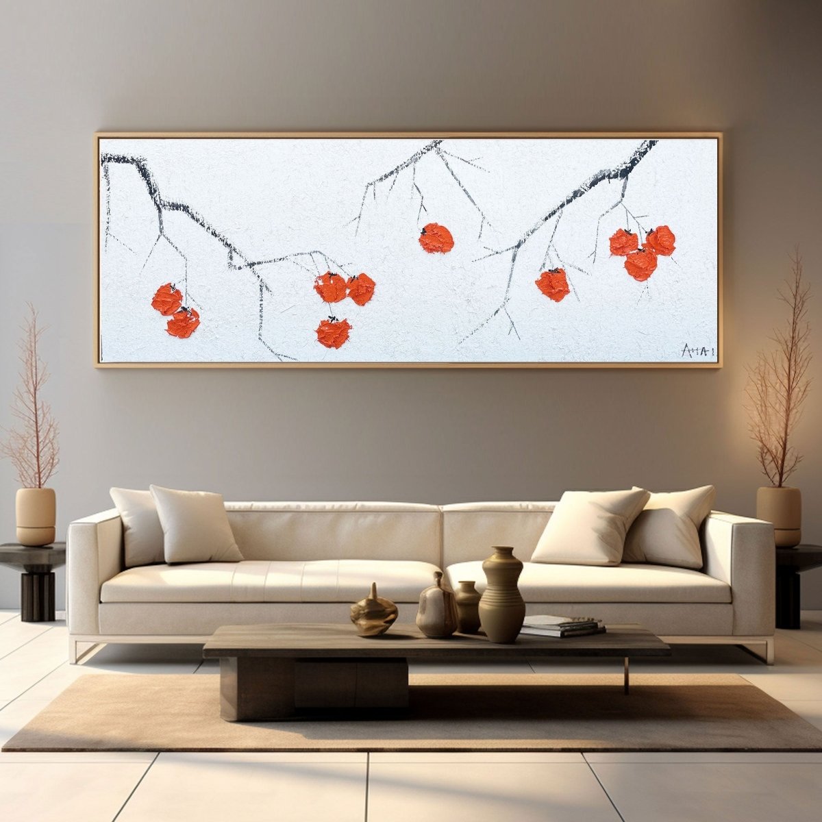 Contemporary Minimalist Art RAB472 - royalbrushart
