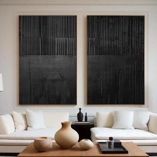 Abstract Painting Set Of 2 RAB649 - royalbrushart