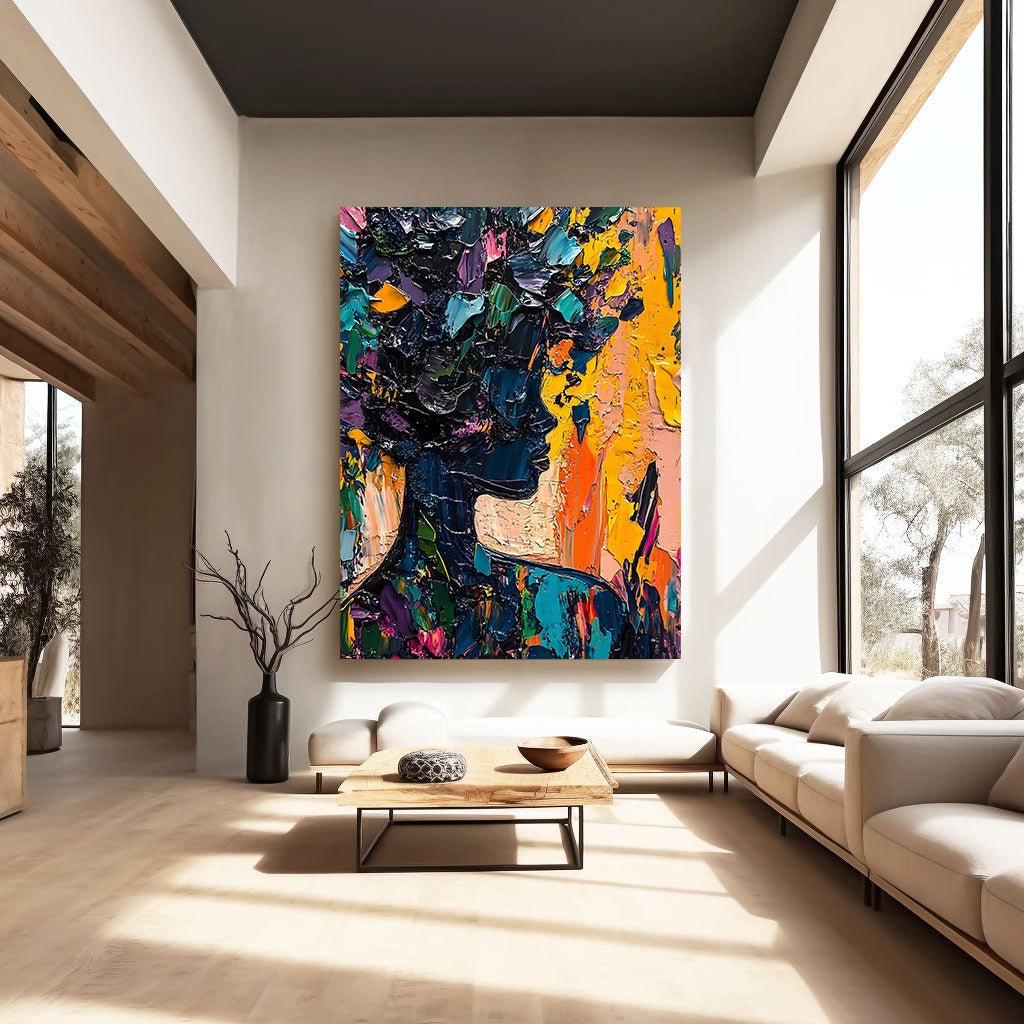 Colorful Wall Painting RAB532 - royalbrushart