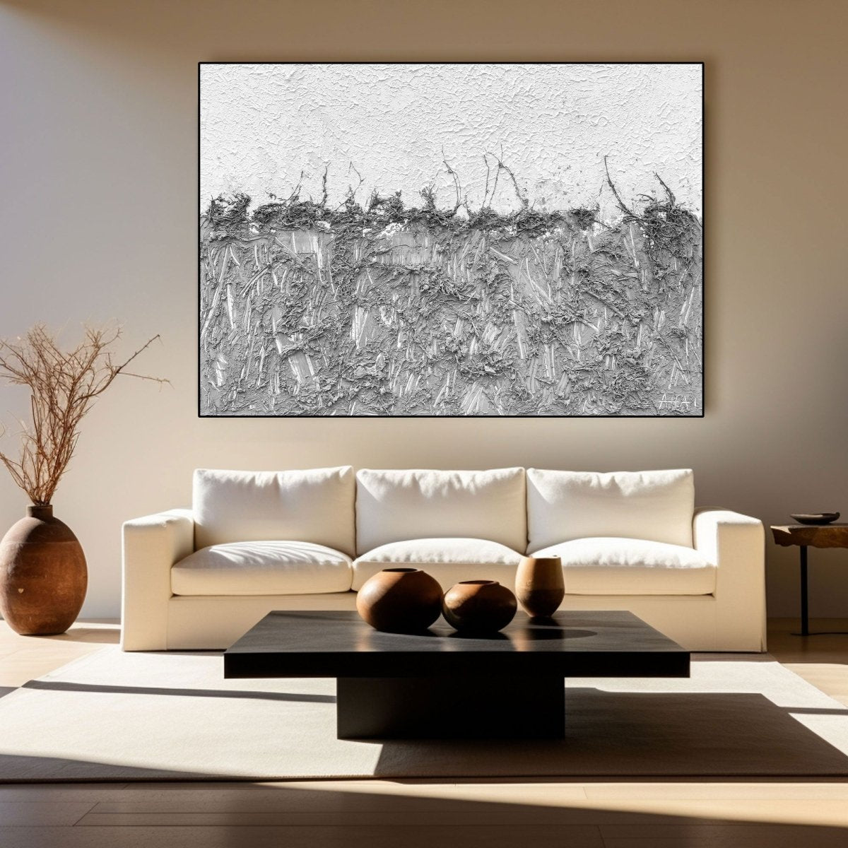 Plaster Art Texture Painting LBV368 - royalbrushart