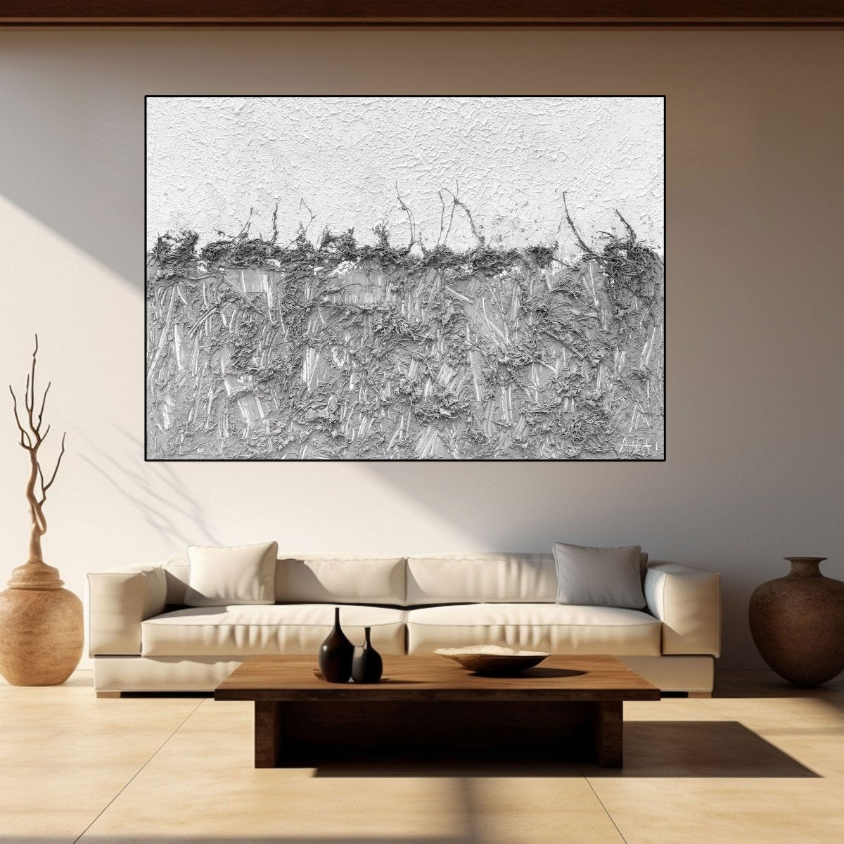 Plaster Art Texture Painting LBV368 - royalbrushart