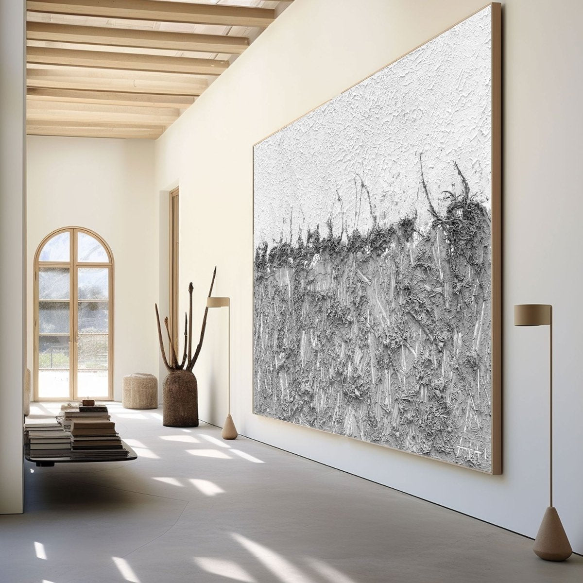 Plaster Art Texture Painting LBV368 - royalbrushart