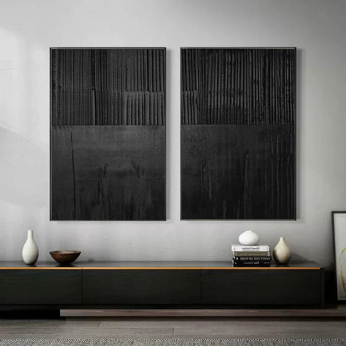 Abstract Painting Set Of 2 RAB649 - royalbrushart
