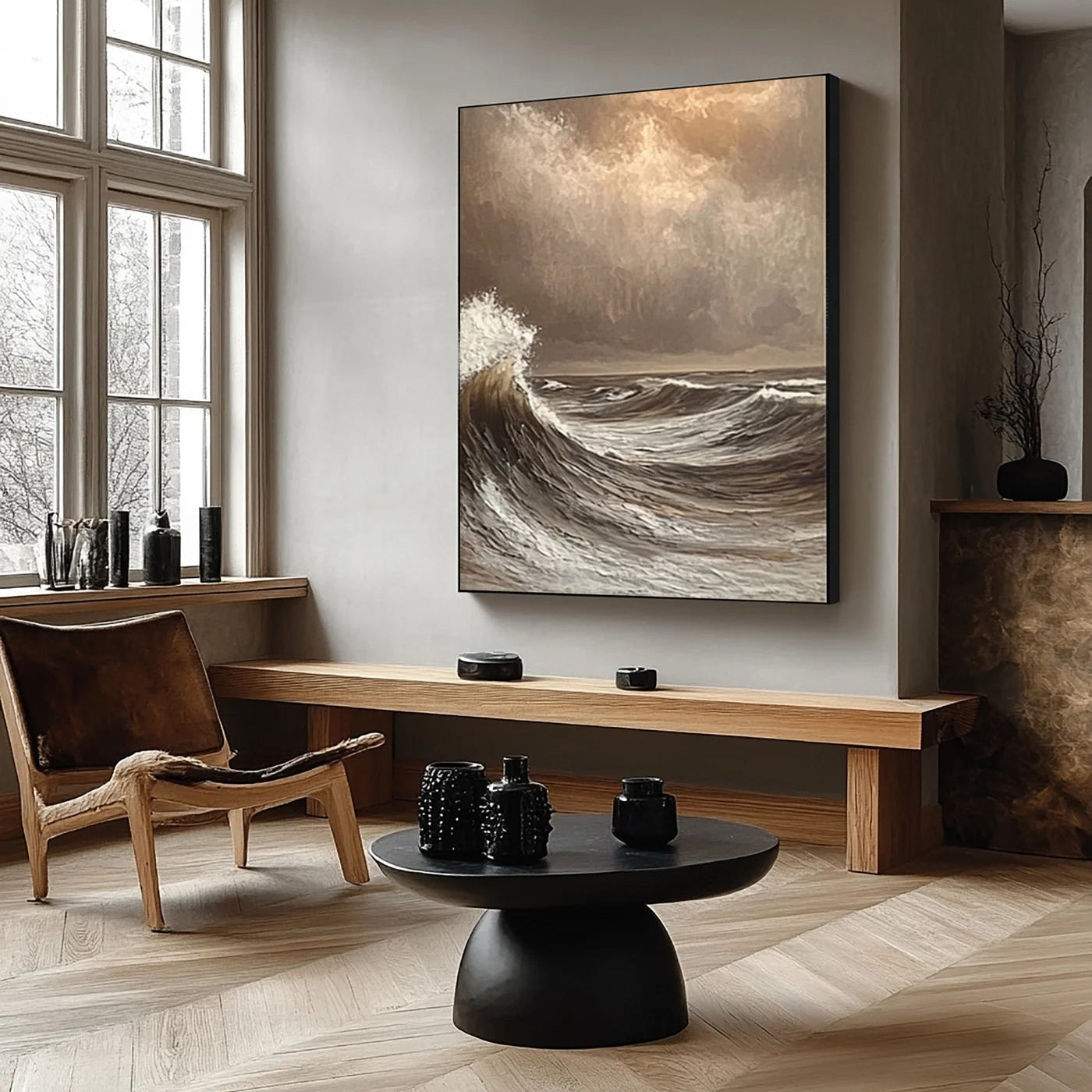 Plaster Art Texture Painting #RAB113