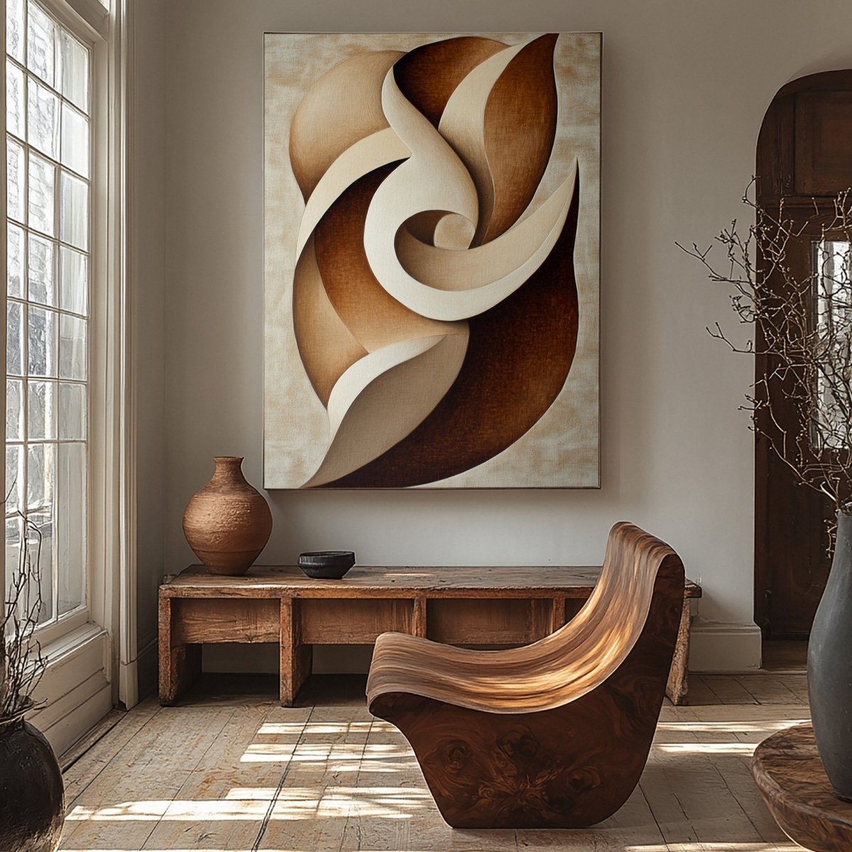 wabi sabi wall art RAB038 - royalbrushart