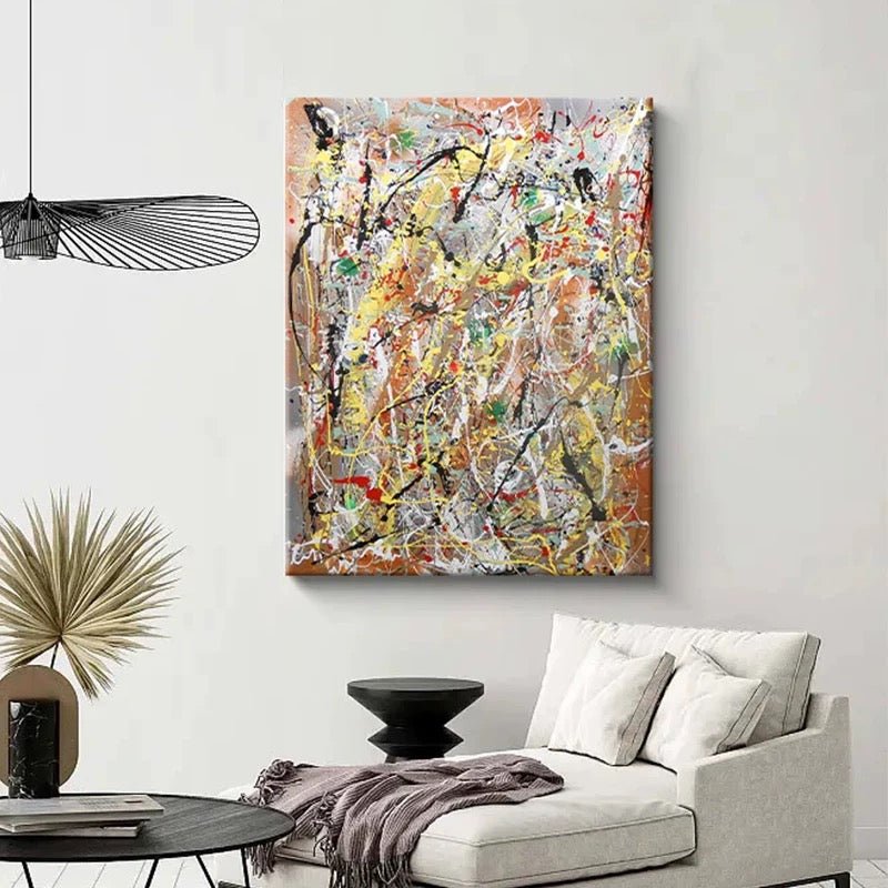 Jackson Pollock Art RAB314 - royalbrushart