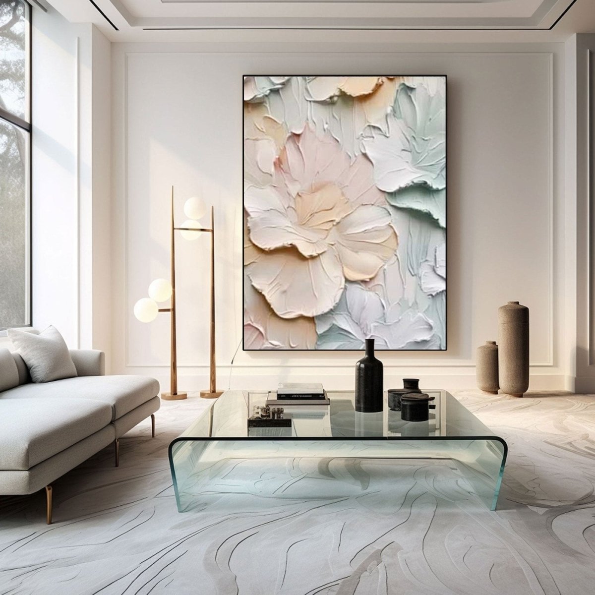Plaster Art Texture Painting BV227 - royalbrushart
