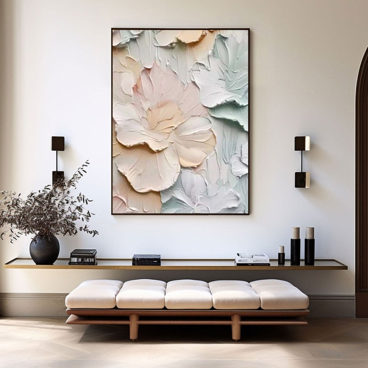 Plaster Art Texture Painting BV227 - royalbrushart