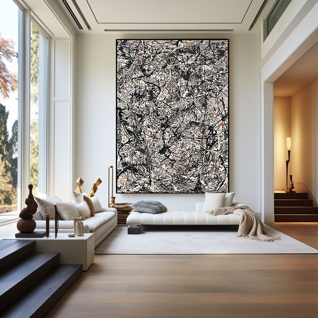 Jackson Pollock Art RAB860 - royalbrushart