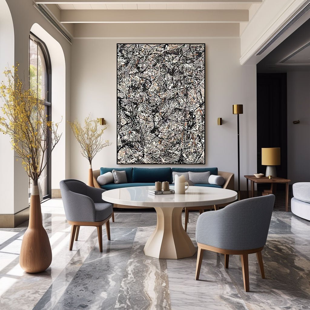 Jackson Pollock Art RAB860 - royalbrushart