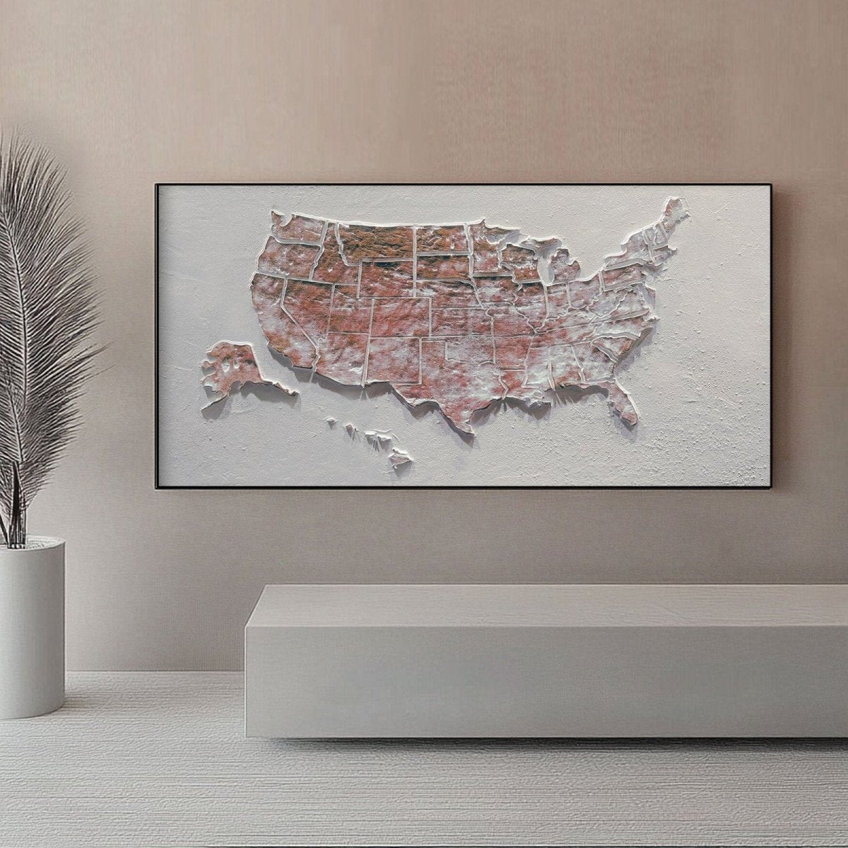 PLASTER ART Texture Painting HBV170 - royalbrushart