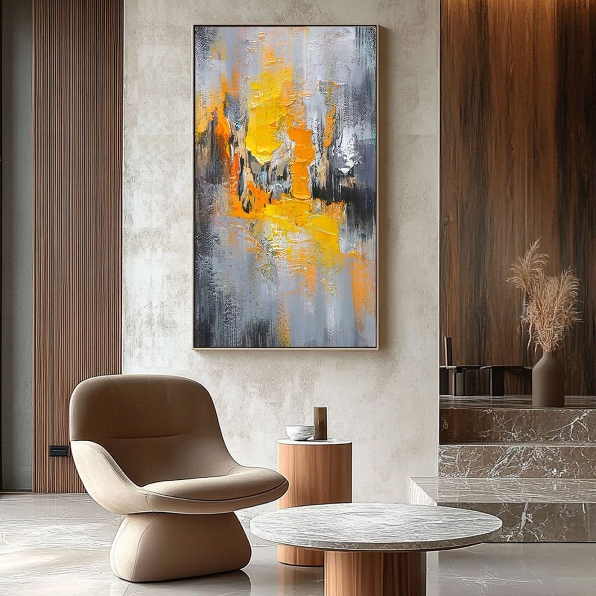 Plaster Art Texture Painting RAB263 - royalbrushart