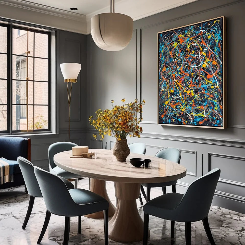 Jackson Pollock Painting #RAB858