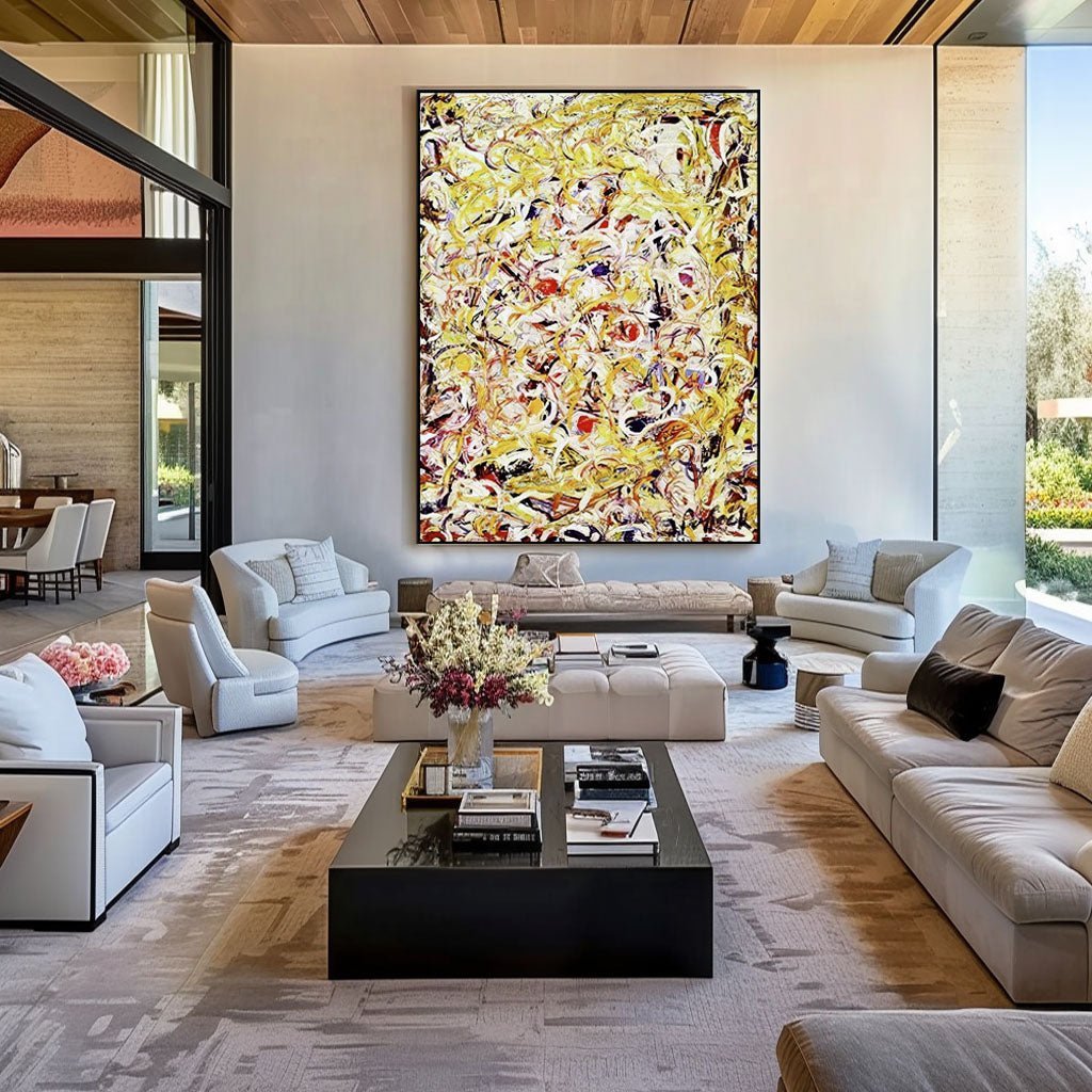 Jackson Pollock Art RAB859 - royalbrushart