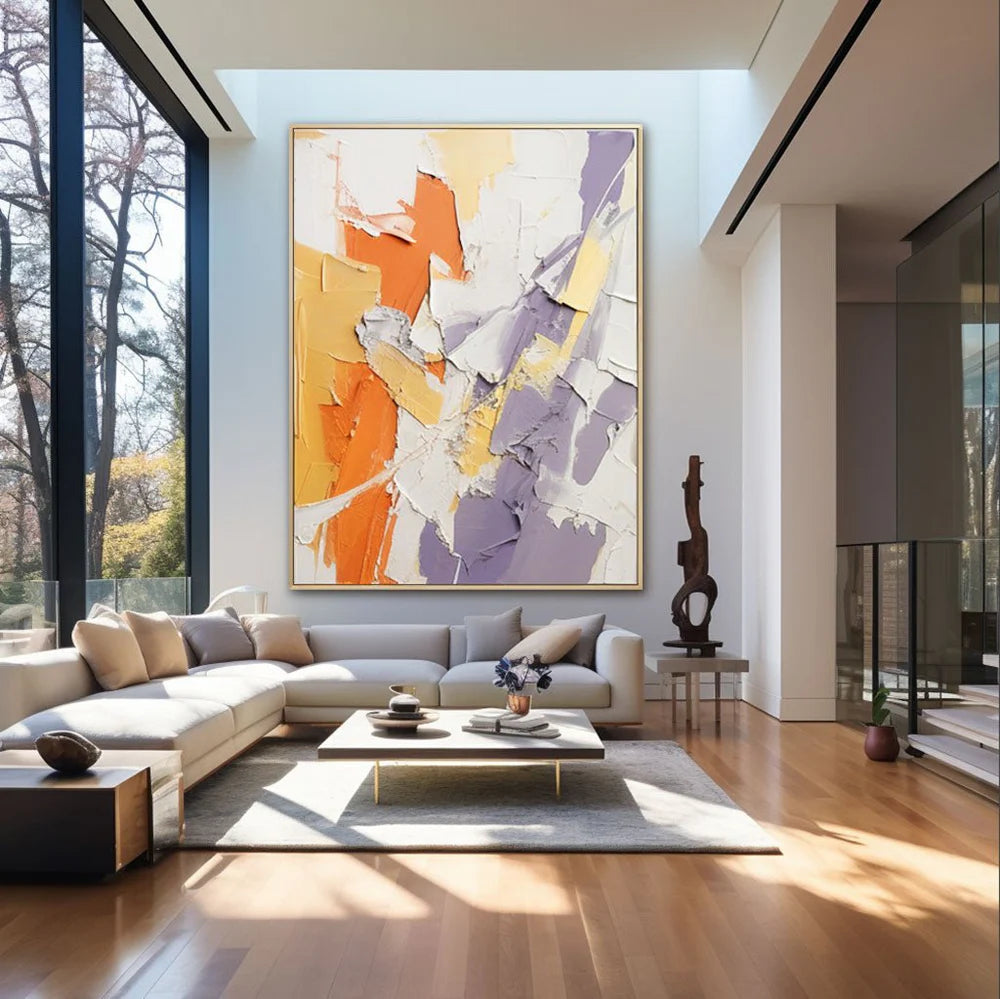 Plaster Art Texture Painting #RAB854