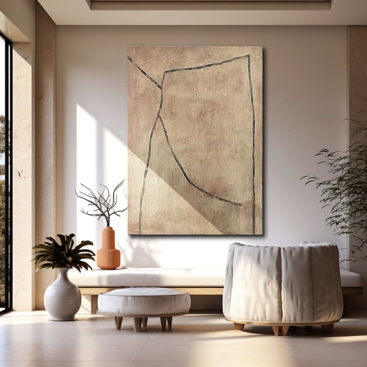 Wabi Sabi Wall Art RAB848 - royalbrushart